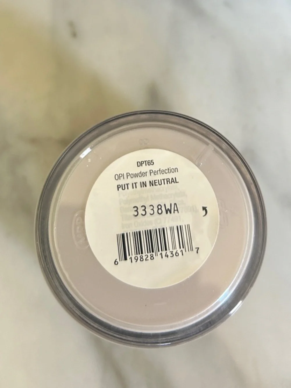 OPI Powder Perfection Nail Powder - Pale Pink